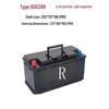 Various Car Models Lithium Battery Case: ABS Waterproof Shell with Pure Copper Terminals, Supports Up To 200AH.