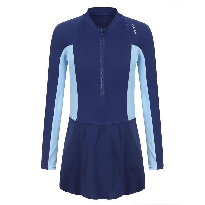 

Decathlon Kids Quick-Dry Long Sleeve One-Piece Swimsuit 145 (10-11Y)