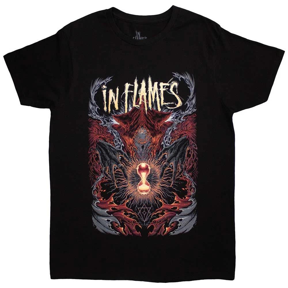 In Flames Ghost In My Head Band Logo T Shirt XL