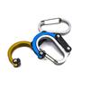 360 Degree Rotatable Aluminum Alloy Carabiner Hook Hammock Swivel Clip Hook Hiking Camping Tent Hook Pet Safety Buckle