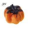 Holiday Showcase Decorations Halloween Pumpkin Spider Ornaments, Spooky Tabletop Decoration, Glitter Decor Glittering for Home Party Retro Fall