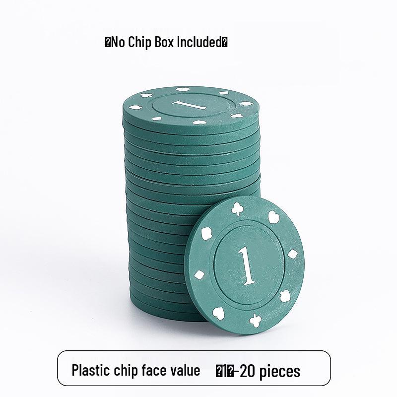 Texas Hold'em & Mahjong Spielchips: Spezielles Münzset für Cardrooms