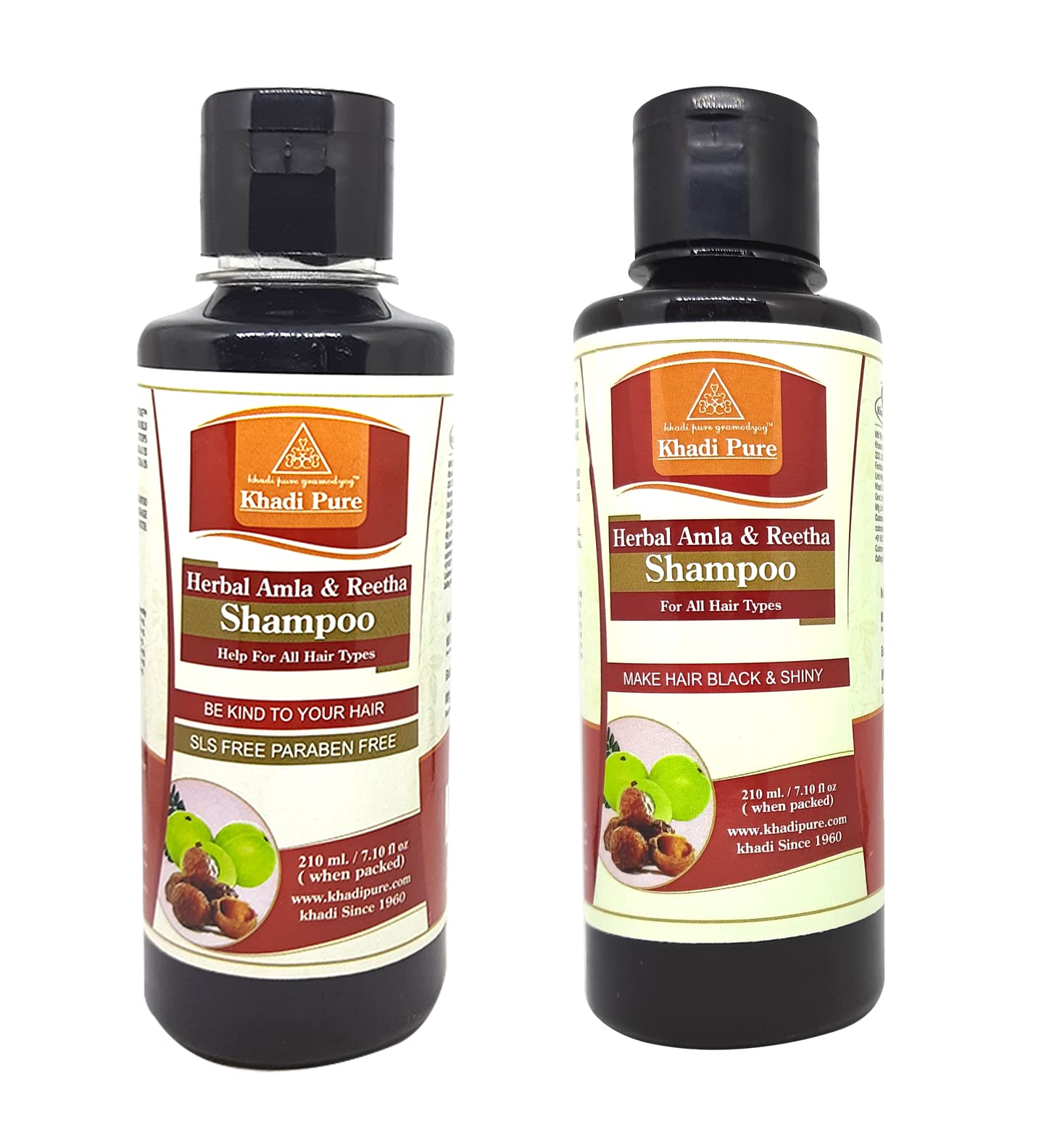 Khadi Pure Amla Reetha & Amla