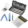 3D Printer Tool Kit Model Carving Knife Trimming File Tools Set for Cleaning Grinding 3D Printer Cleaning Tool 3D Printing Tool