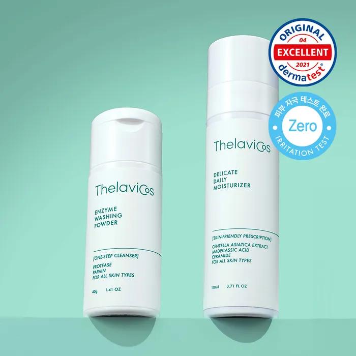 [True Non-irritating Set] Powder Cleanser + High Moisture Soothing Cream