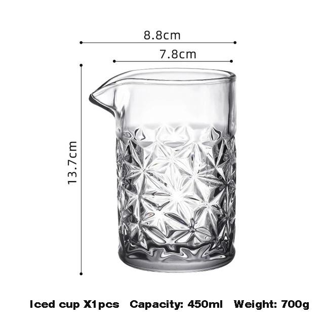

Japanese Crystal Cocktail Glass Cup, Home Bar, Mixing Blending Cups, Bartending Tool, Bartenders Mixer, Wine Dispenser, KTV