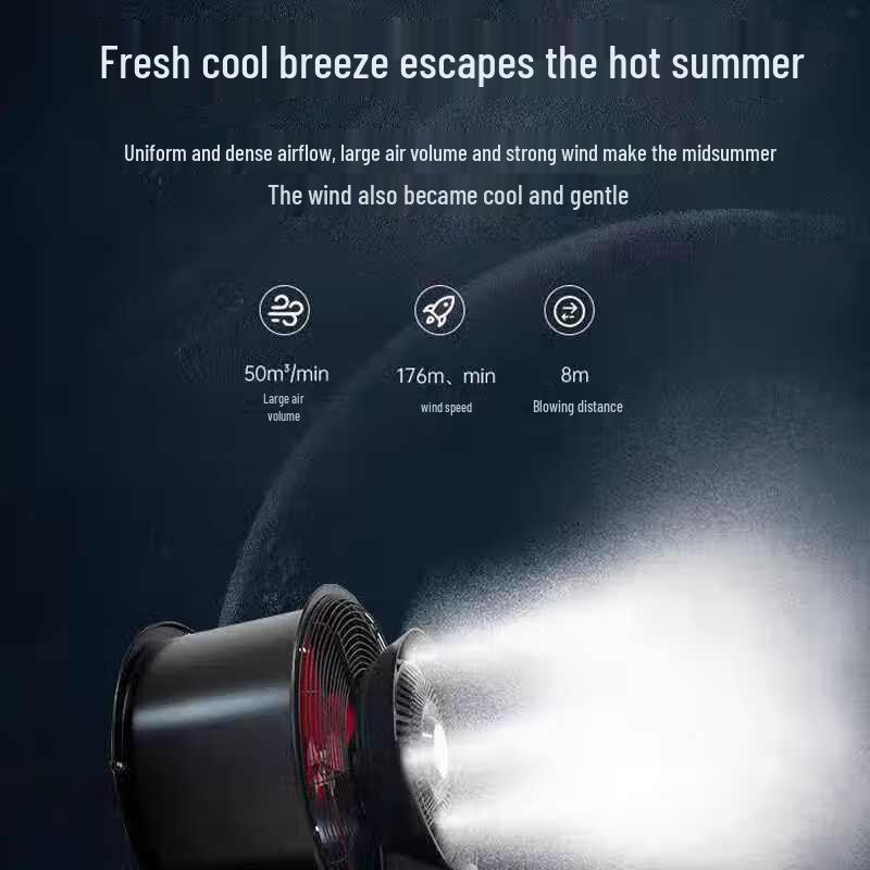 Industrial High-Power Evaporative Cooling Fan