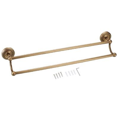 Towel Rail 600MM Chrome Single Bathroom Rack Square Wall Mount Holder Hanger