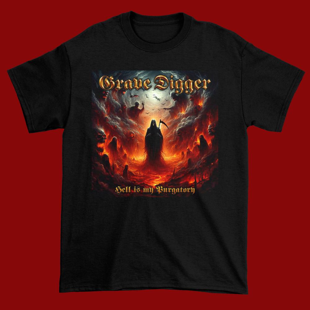 

Hell Is My Purgatory Hellfire 2024 song and lyrics by Grave Digger Shirt SN2 Unisex T-Shirt XXL
