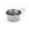 NuFeng Outdoor 304 Stainless Steel Folding Sierra Cup