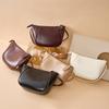 Damen Top Layer Rindsleder Premium Retro Einfache Shell Tasche Crossbody Schultertasche