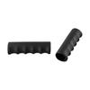2 PCS Handle Cover Black Plastic Rubber Weatherproof