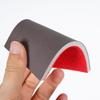 Single-Sided Flocked Sponge Sandpaper for Metal, Plastic, Woodworking, and Paint Surfaces - Small Square Sanding and Polishing Tool