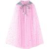 Mädchen Prinzessin Party Zubehör Umhang Kostüm Umhang Pailletten Tüll Halloween Umhang Geschenk