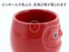 Tableware East Sake Lucky Mino Red Cup, Daruma, Charm, Ware,