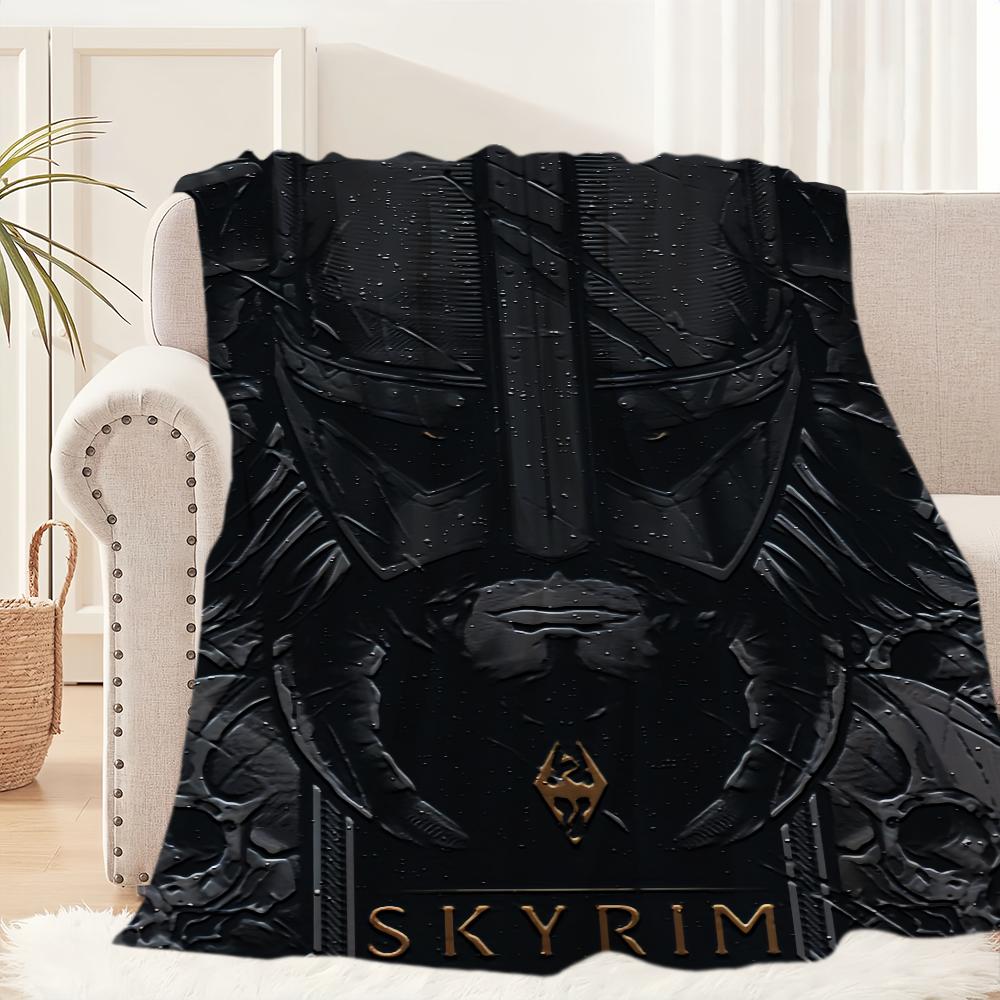 Spiel v S-skyrim-s Decke Plüsch E-elder-s Nickerchen Sofa Teppich für Wohnzimmer S-Scrolls Büro Schlafzimmer Geburtstag Zuhause Reise Kinder Geschenke