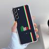 Phone Case For Samsung Galaxy S26 S25 S24 S23 S22 Ultra S20 S21 FE 5G Plus Soft Clear Cover Italian flag