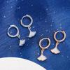 Apricot Leaves Have a High-end Feel, a Light Luxury Temperament, a Light Luxury Touch and a High-end Feel. Earrings
