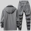 Men's Fleece Jacket Suit Men's Cotton Jacket Cold Resistant Mountaineering Outdoor Warm Suit