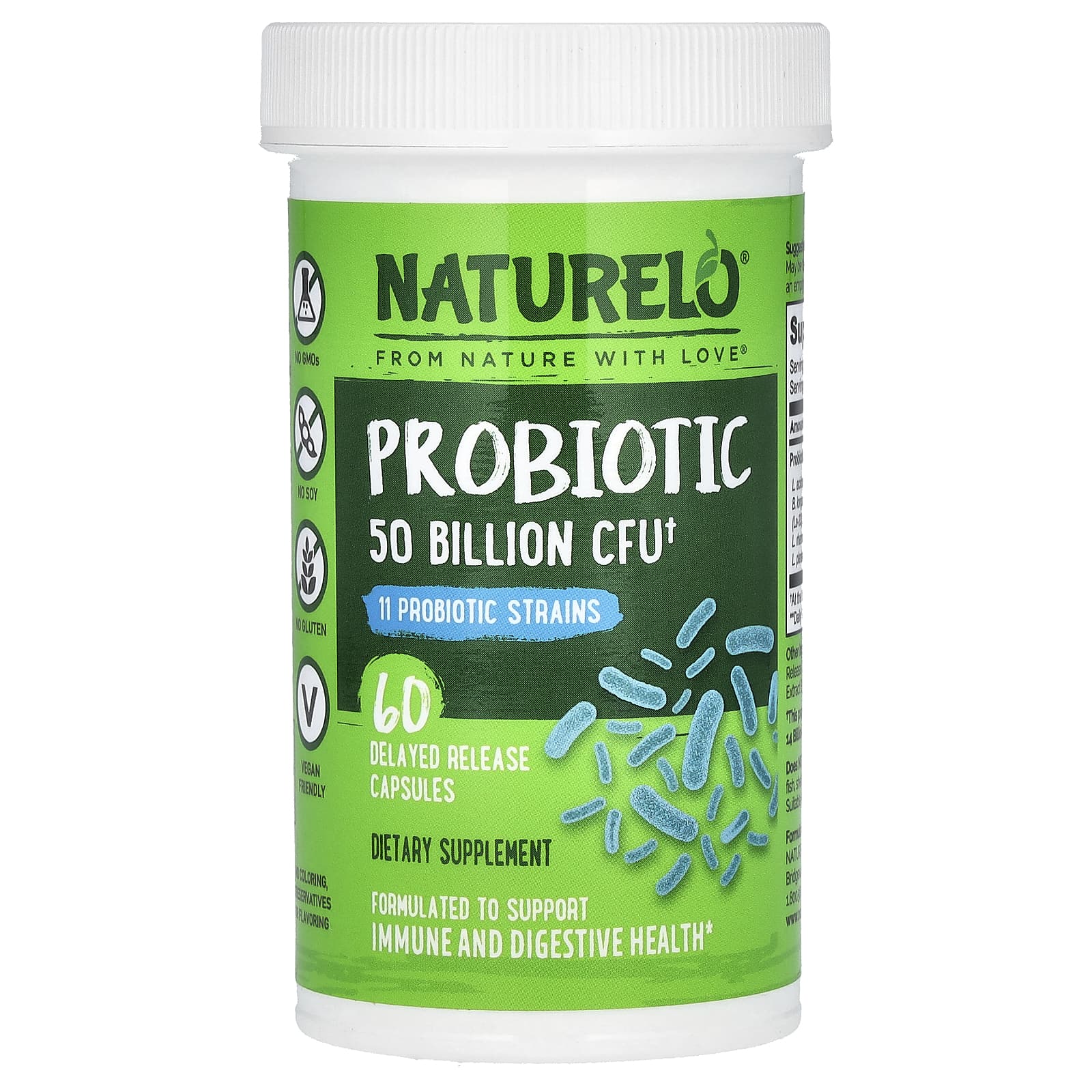 

Probiotic, 50 Billion CFU, 60 Delayed Release Capsules