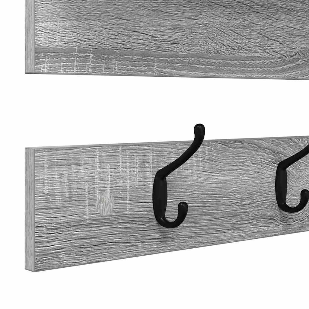 Wall mounted nightstand wall bracket Grey Sonoma