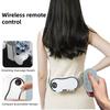 Electric Lumbar Massager Belt with Remote Control Rechargeable Percussion Massage with Vibration & Tapping for Back Relaxation