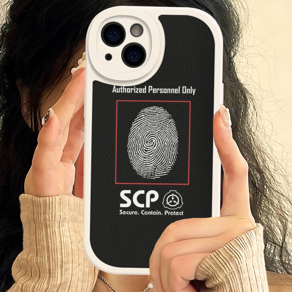 

Чехол для телефона SCP Foundation Game Sci Fi для IPhone 16 15 14 13 12 11 Pro Max Plus Кожаный Ударопрочный Чехол iPhone 15pro max