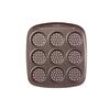 PYREX Moule à 9 mini pizzas - Emporte pièces ASIMETRIA - Acier