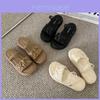 Stylish Summer Womens Sandals With Chunky Sole Soft Pu Comfortable Casual Design