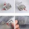 Invisible Trouser Leg Fixing Clips Anti Dragging Pants Hem Adjuster No Sew Clothing Shortening Clip Portable Pant Cuff Holder