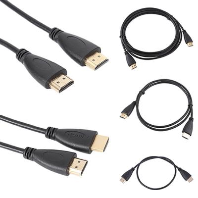 0.5/1/2M Gold Plated Connection HDMI-compatible Cable V1.4 High Clarity 1080P for LCD DVD HDTV Samsung PS3