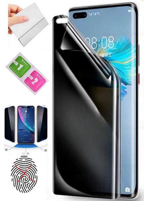 Film de protection téléphone-AILIKA- Anti-espion Realme Narzo 20A - Film hydrogel protège écran Anti-espion, protège des regards