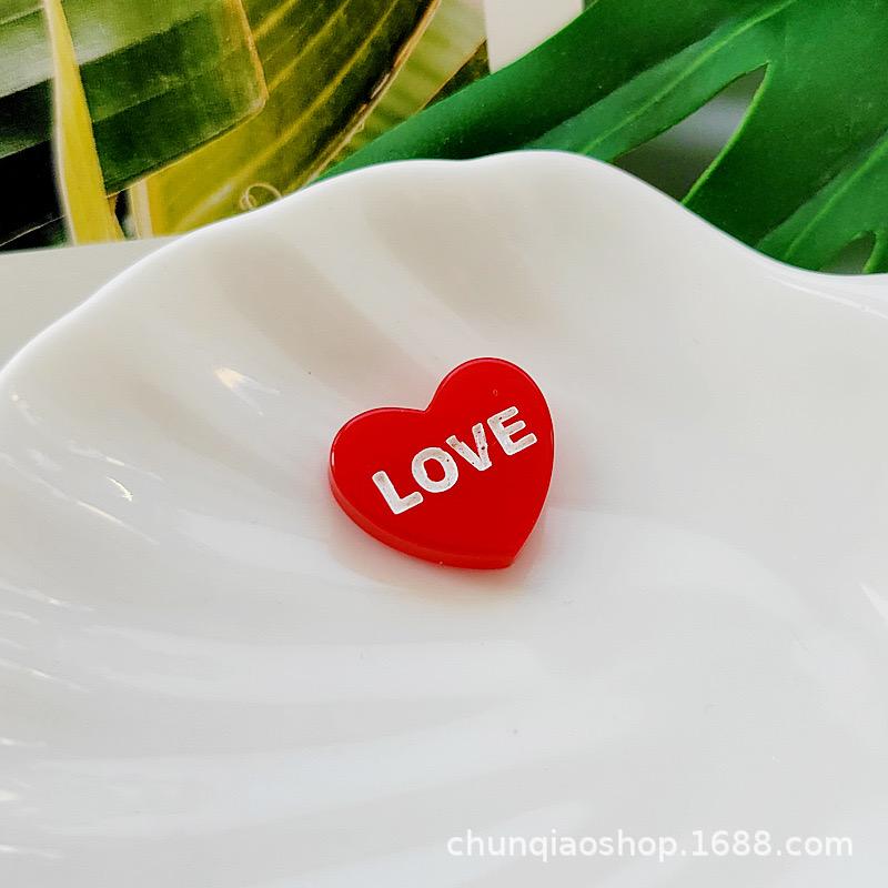 

20 Pcs New Cute Letters LOVE, BE MIN Series Flat Back Resin Scrapbooking DIY Jewelry Hairpin Craft Decoration