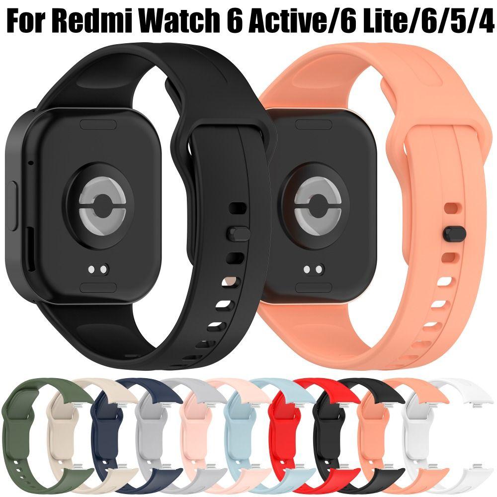 Colorful Wristband Bracelet Band for Redmi Watch 6 Active/6 Lite/6/5/4 Smart Watch Accessories