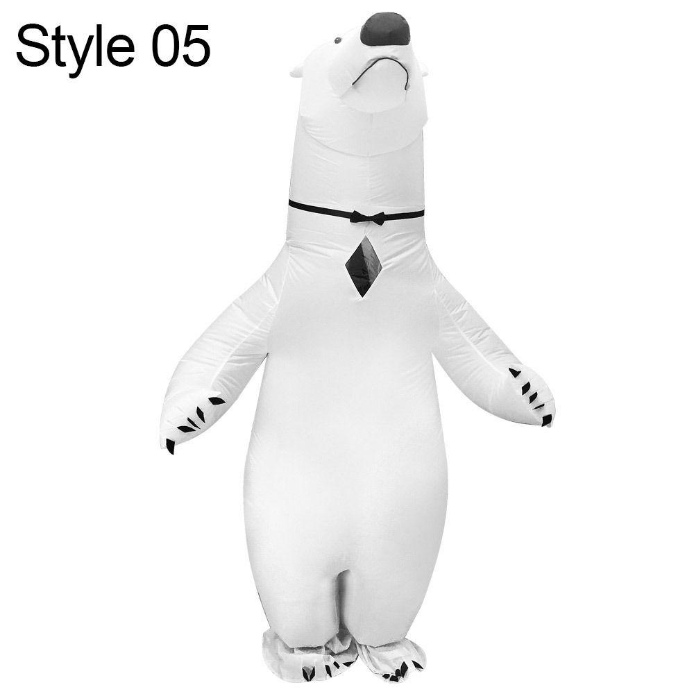 Opblaasbaar olifantenkostuum voor een feest, carnaval, cosplay, Halloween, opblaasbaar pak