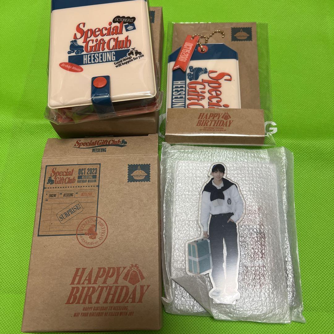 [Б/У] ENHYPEN Heeseung специальный подарок клуб акриловая подставка