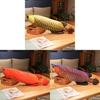 Cuscino Peluche Pesce Con Imbottitura in Cotone 3D Morbido Decorazione Acquario Per Bambini e Ragazzi