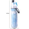 Spray Cup Drink Spray Cup PE Sport Fitness Water Cup Double Layer Cooler Spray Water Bottle  Summer