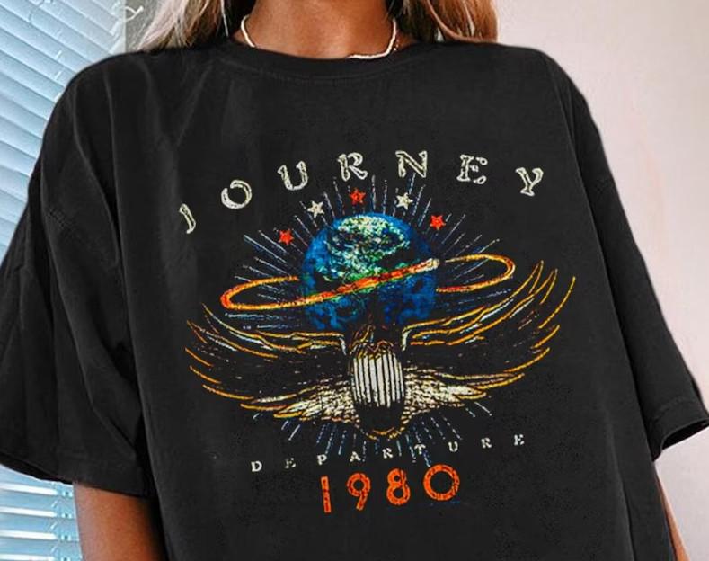 Альбом  Journey Departures  Тур 1980 Футболка Унисекс XXXXL
