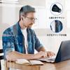 USB-Kabelgebundene Kopfhörer für mit für Web-Fernbedienung und Kompatibel mit mit Speicher-PC/Laptop, Mikrofon, 2,3 m Länge, In-Ear-Typ, Telearbeit,