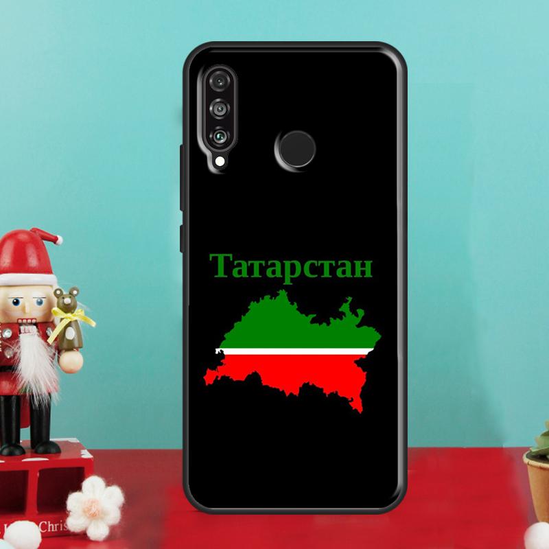 Tatarstan Flag Coat of Arms For Huawei Nova 9 10 SE 12i 12s 11i 8i Y90 Y60 Y70 Y72 Y73 Y61 Y91 P30 P40 Lite P60 Pro Case