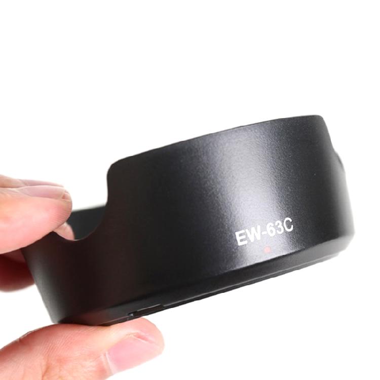 EW-63C Gegenlichtblende EW63C für EF-S 18-55mm F/3.5-5.6 IS für STM 58mm Kameraobjektiv Co
