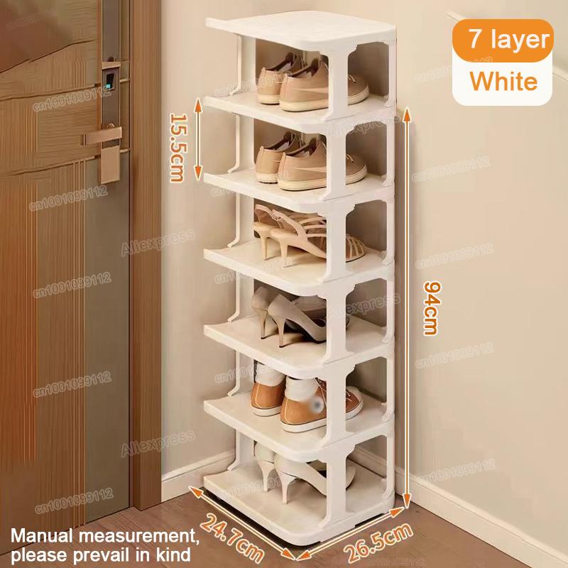 Multi-layer Shoes Storage Rack Minimalist Shoe Organizer for Home Dormitory Saving Space Wall Corner Shoe Cabinets