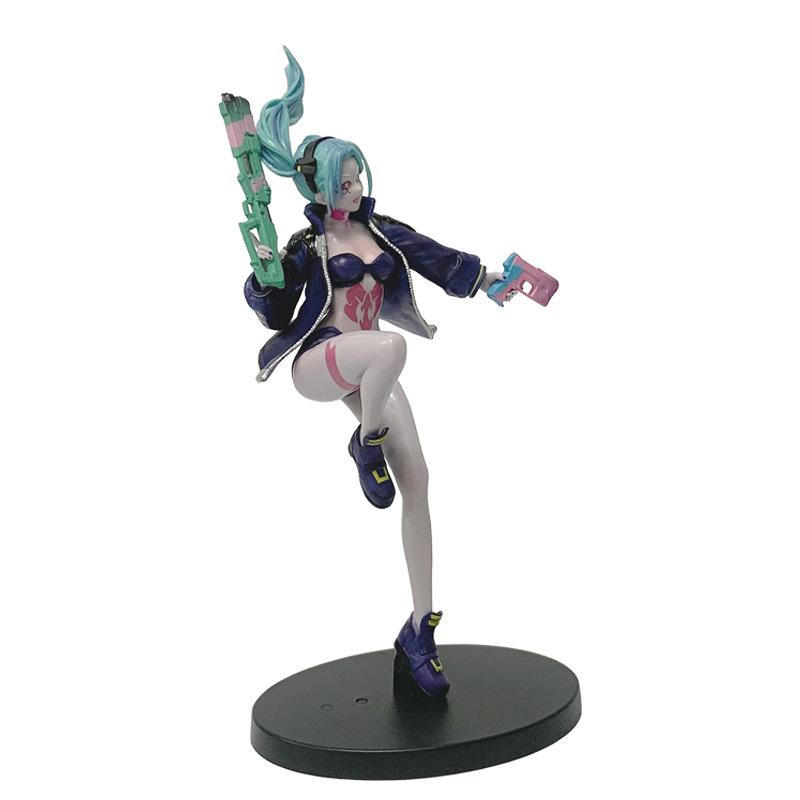 Anime Cyberpunk Edgerunners Rebecca Figure Model Toy Collection Gift