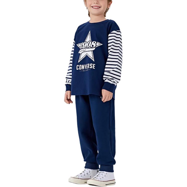 Converse All Star T Shirt Navy Children Aged 3 7 Years Old CV2512419GS-001 110/52(4)