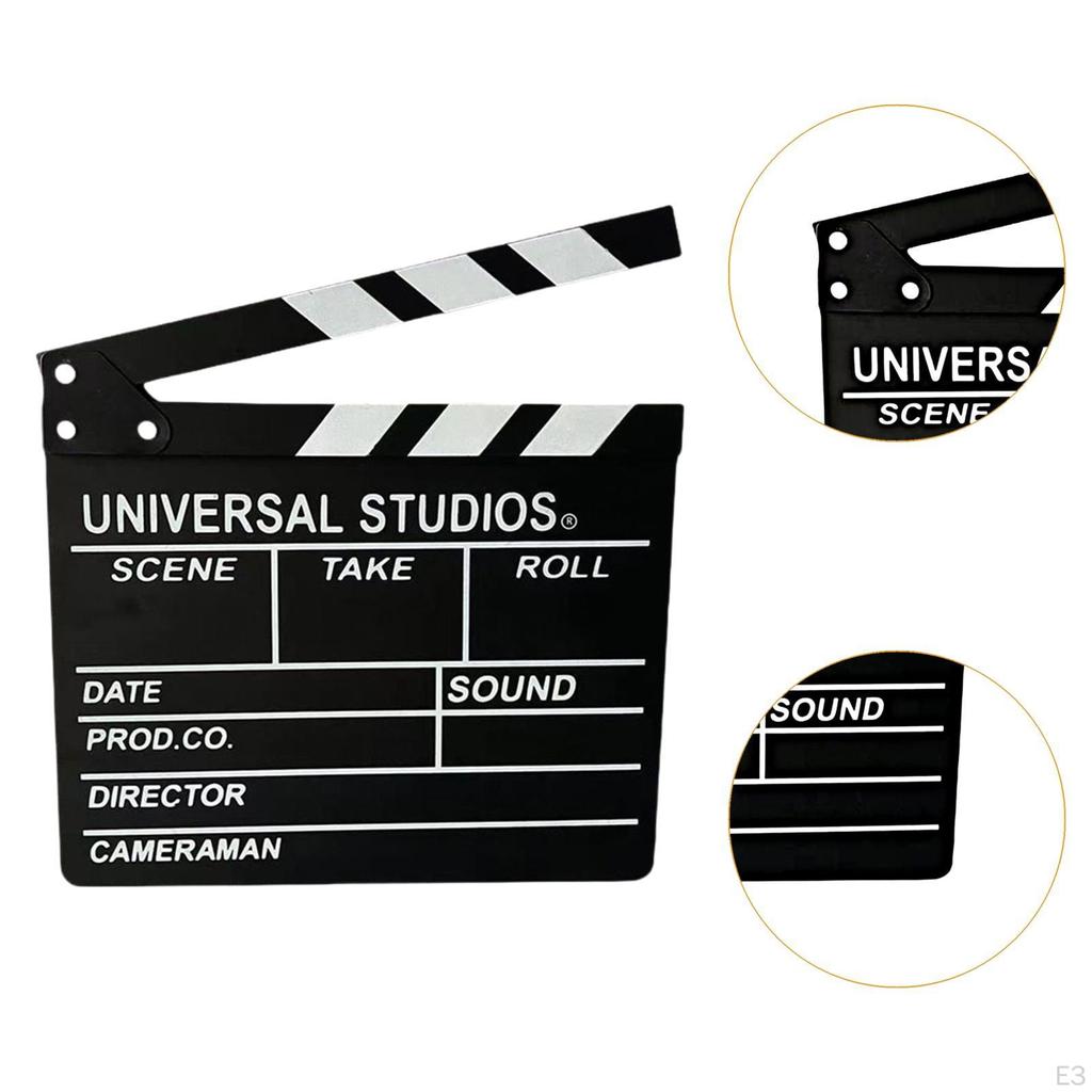 Film Film Clap Tabule Závěsná dekorace Doplňky Divadelní rekvizity Dekor