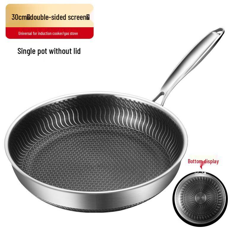 Handun 316 Stainless Steel Non-stick Frying Pan