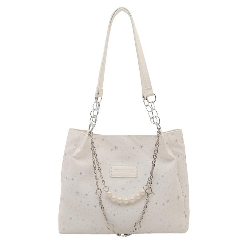 Korean version of trendy fashion bag women's new largecapacity casual shoulder bag temperament versatile commuter tote bag