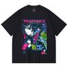230 g/m² 100% Baumwolle Demon Slayer V10 Tomioka Druck Unisex Schweres Baumwoll-T-Shirt