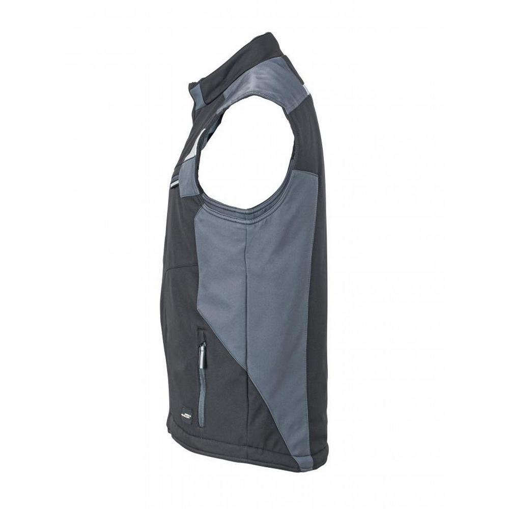 James and Nicholson Unisex Adult Craftsmen Strong Softshell Gilet